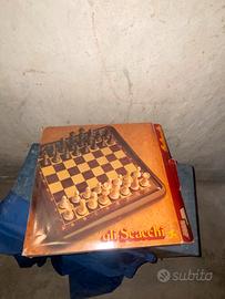 Gioco Vintage Scacchi, Dama e Filetto anni 70/80