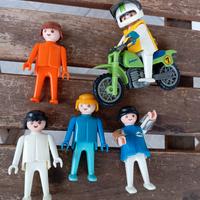 Playmobil Vintage Lotto - Moto Jumper + Personaggi