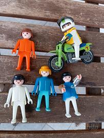 Playmobil Vintage Lotto - Moto Jumper + Personaggi