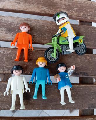 Playmobil Vintage Lotto - Moto Jumper + Personaggi