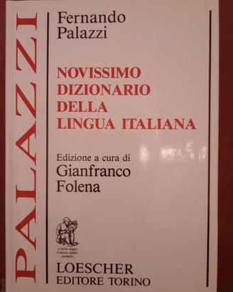 Dizionario Italiano Loescher del 1986