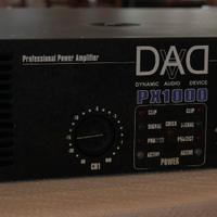 Amplificatore professionale - DAD PX1000 – 2x500W