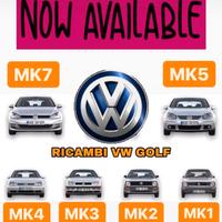 RICAMBI USATI VW Golf MK1 MK2 MK3 MK4 MK5 MK7