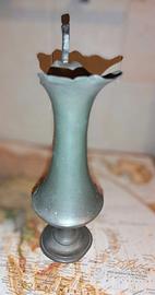 Versatoio in peltro antico 26x7