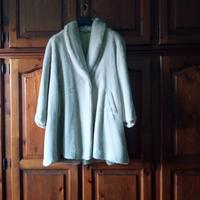 pelliccia ecologica bianca- avorio tg. 42-44