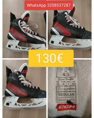 Pattini Hockey Ghiaccio nr 38