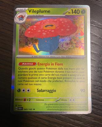Carta Pokemon Vileplume Holo 151 ex