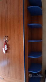 Cameretta completa - Armadio,letto e scrivania
