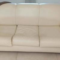 Divano  letto in pelle