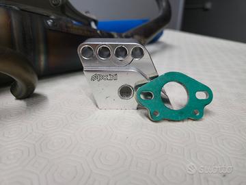 Marmitta team 4 polini con rialzo polini