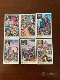 CARTOLINE LAVAZZA 6 SERIE BELLISSIME
