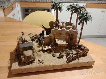 diorama africa korps scala 1 e35  no spedizione 