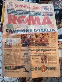 giornale corriere dello sport ra campione d'italia