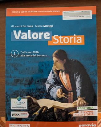 Valore Storia 1 - Dall'anno Mille a metà 600