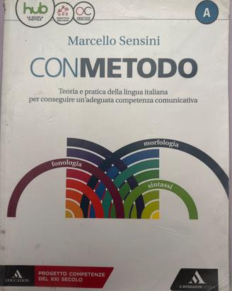 Libro con metodo di grammatica