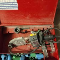 saldatrice tubi plastica polifusore