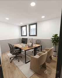 Stanze uso studio/ufficio vicino metro Jonio