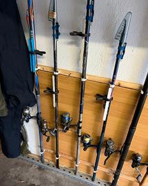 canne e mulinelli pesca 