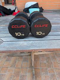 COPPIA DI MANUBRI  10 KG