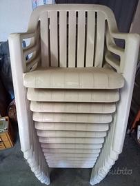 SEDIE FAUTEUIL PACIFIQUE BLANC 46 121 3-04  n' 40