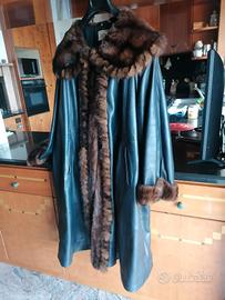 Cappotto in pelle 
