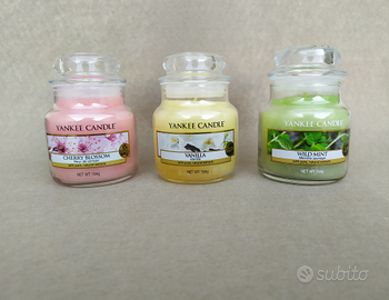 Confezione di 3 Yankee Candle giara piccola