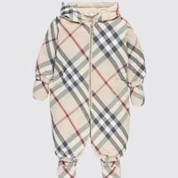 Burberry tuta imbottita a quadri