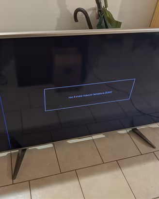 tv sharp aquos 60" con difetto