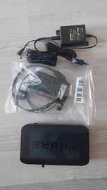 Radiomic. professionale Shure + Ricevitore BLX4
