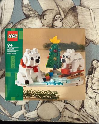 LEGO 40571 Orsetti Polari Invernali Nuovo