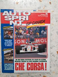 Autosprint n. 25 1992 Gerhard Berger  Ayrton Senna