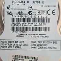 Hard Disk 250Gb Toshiba MK2565GSX Sata