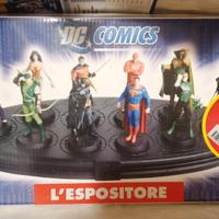 Espositore per statuine personaggi DC COMICS