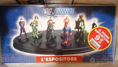Espositore per statuine personaggi DC COMICS