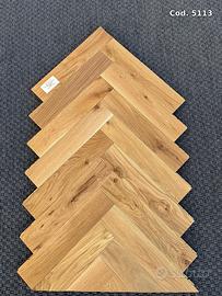 Parquet listoncino rovere nodato a Genova