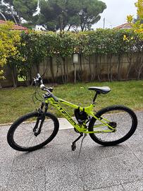 Bici BMX verde
