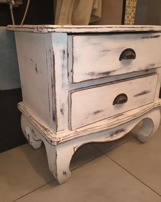 comodino shabby