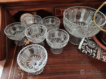 Servizio da Macedonia/Dessert Vintage  7 pezzi