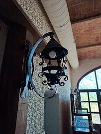 Lampade in ferro battuto