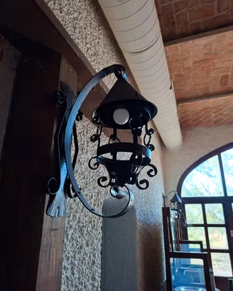 Lampade in ferro battuto