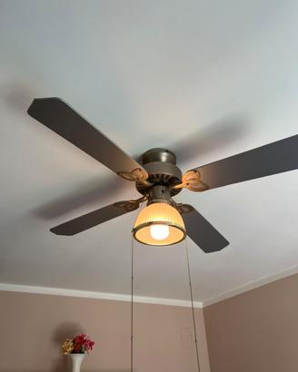 Lampadario ventilatore