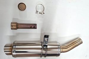 Scarico Honda transalp 750
