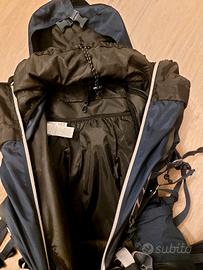 zaino da trekking quecua symbium 70+10lt