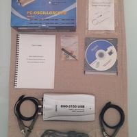Oscilloscopio USB x PC 2 CH 60 MHz Hantek DSO-2150