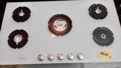 Piano cottura a gas Elba, 5 fuochi - Nuovo