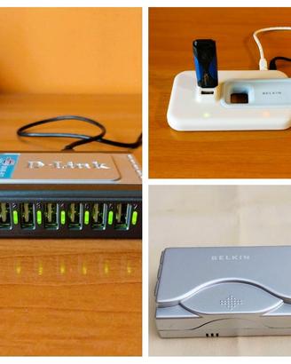 🔴🏆⭐BEST BUY⭐🏆🔴3 HUB BELKIN/D-LINK USB/FW+🚚