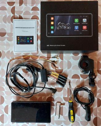 Carplay - android auto 5.5 pollici per moto