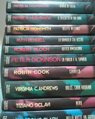 10 Libri Giall edizione per collezionisti 