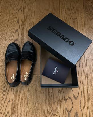 Mocassini Sebago Cayman Taglia 9.5 Colore Nero
