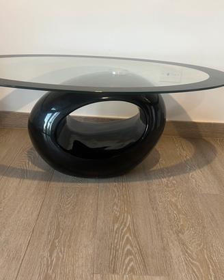 Tavolino da salotto in vetro